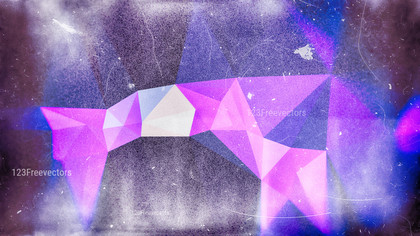 Blue and Purple Grunge Polygonal Background