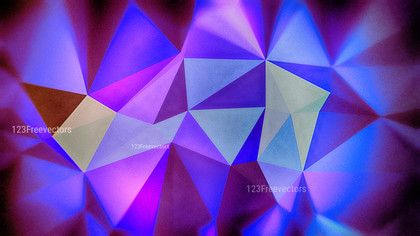 Blue and Purple Grunge Polygon Pattern Background