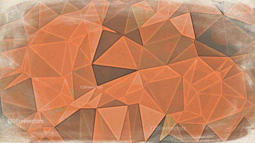 Brown Distressed Polygon Triangle Background
