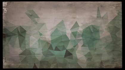 Brown and Green Grunge Polygonal Background Graphic