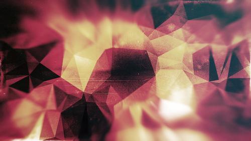 Brown Pink and Black Grunge Low Poly Background