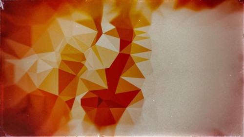 Brown Red and Orange Grunge Polygon Triangle Background Graphic