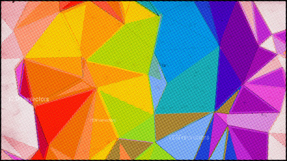 Colorful Grunge Polygon Background Design