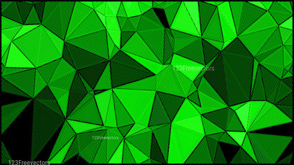 Cool Green Distressed Polygon Triangle Background Image