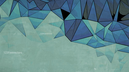 Dark Blue Grunge Polygonal Background