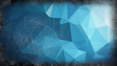 Dark Blue Grunge Polygon Triangle Background Graphic