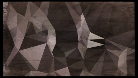 Dark Brown Grunge Polygonal Background Image