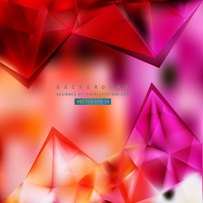 Triangle Polygonal Background Template