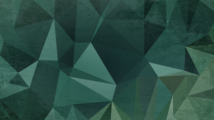 Dark Green Distressed Polygon Pattern Background Image