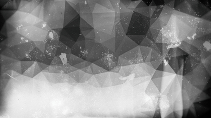 Dark Grey Grunge Polygon Background Design