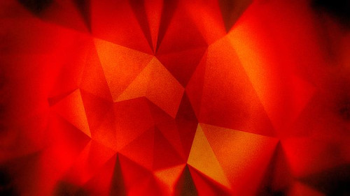 Dark Red Grunge Polygon Pattern Background