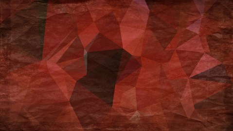 Dark Red Grunge Geometric Polygon Background