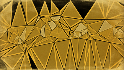 Dark Yellow Distressed Polygon Pattern Background Image