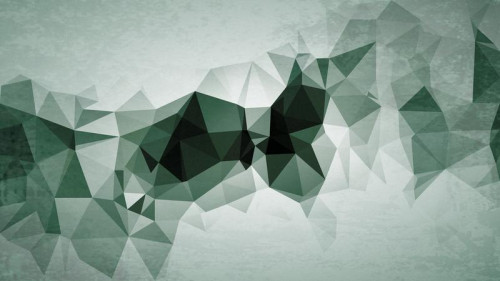 Green and Grey Distressed Polygonal Background