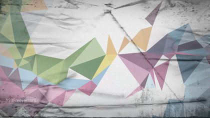 Light Color Grunge Polygon Triangle Pattern Background Graphic
