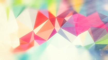 Pastel Rainbow Distressed Polygon Pattern Background