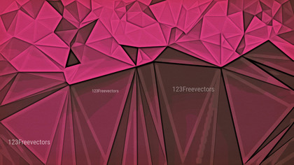 Pink and Brown Grunge Low Poly Background