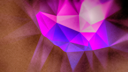 Purple Brown and Blue Grunge Low Poly Background