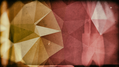 Red and Brown Grunge Polygon Background