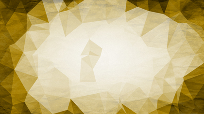 White and Gold Grunge Polygon Triangle Background Image