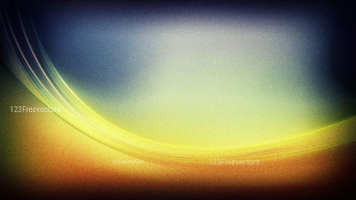 Abstract Red Yellow and Blue Wave Background