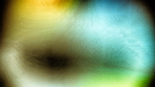 Blue Green and Orange Blurry Texture background Image