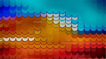 Red Orange and Blue Background Texture