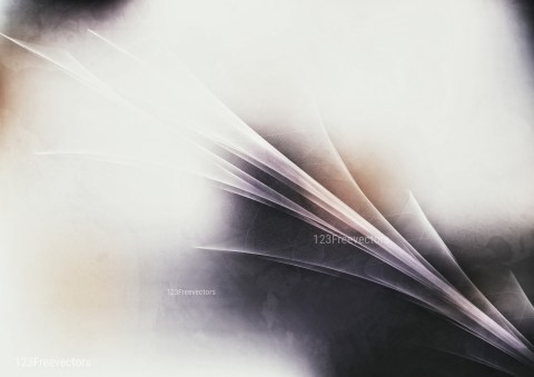 Abstract Black and White Fractal Background