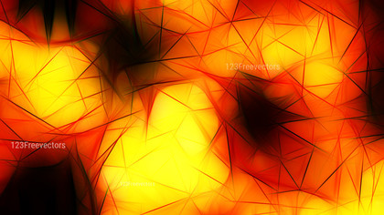 Abstract Black Red and Yellow Fractal Wallpaper
