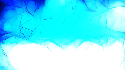 Abstract Blue and White Fractal Light Lines Background Graphic