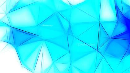 Blue and White Fractal Background