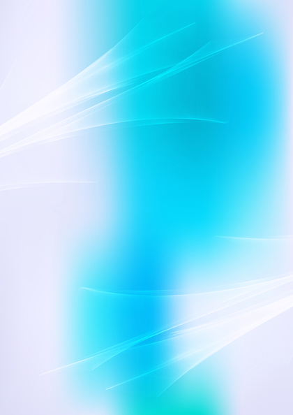 Abstract Blue and White Fractal Wallpaper Graphic