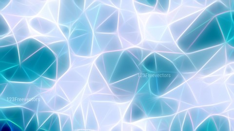 Abstract Blue and White Fractal Background
