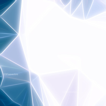 Abstract Blue and White Fractal Background Design