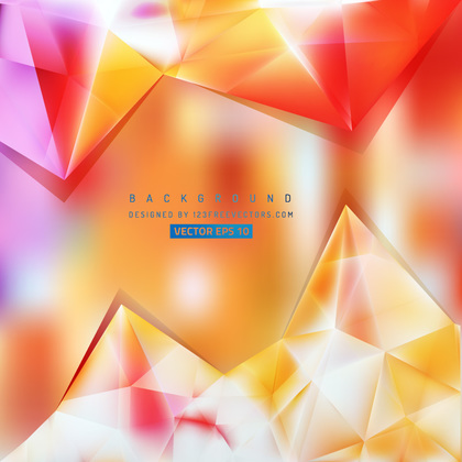 Abstract Polygonal Triangular Background Template