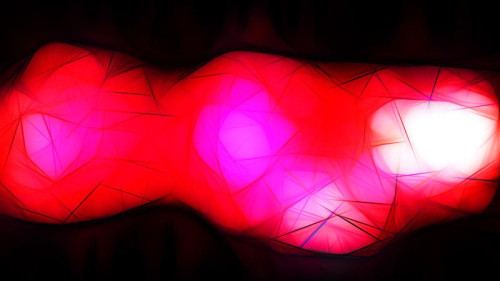 Abstract Pink Red and Black Fractal Background