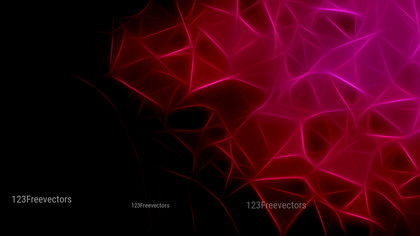 Pink Red and Black Fractal Background Design