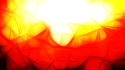 Red White and Yellow Fractal Background