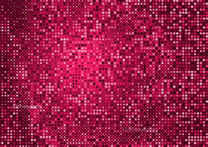 Abstract Pink Dotted Background
