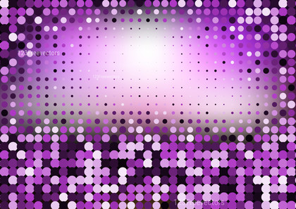 Abstract Purple Black and White Dotted Background Vector Image