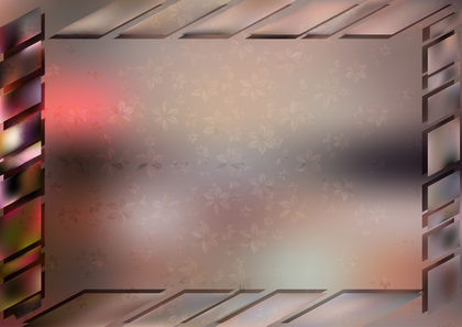 Pink and Brown Frame Background