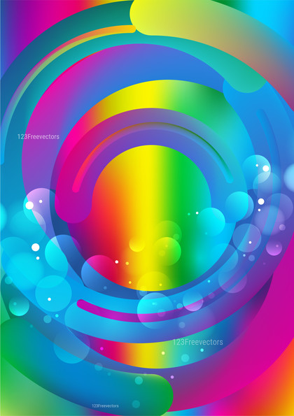 Abstract Colorful Graphic Background