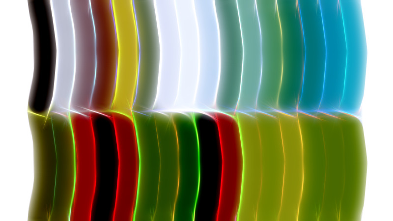 Abstract Red Green and Blue Graphic Background