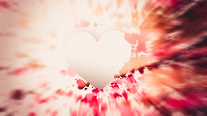 Motion Blurred Pink and Brown Valentines Day Background Design