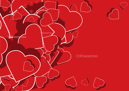 Red Valentine Background