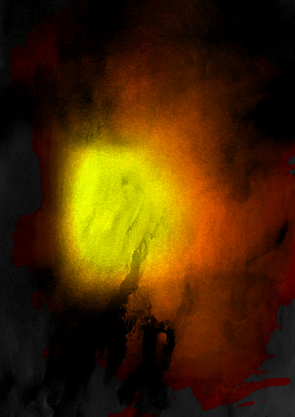 Black Red and Yellow Aquarelle Texture