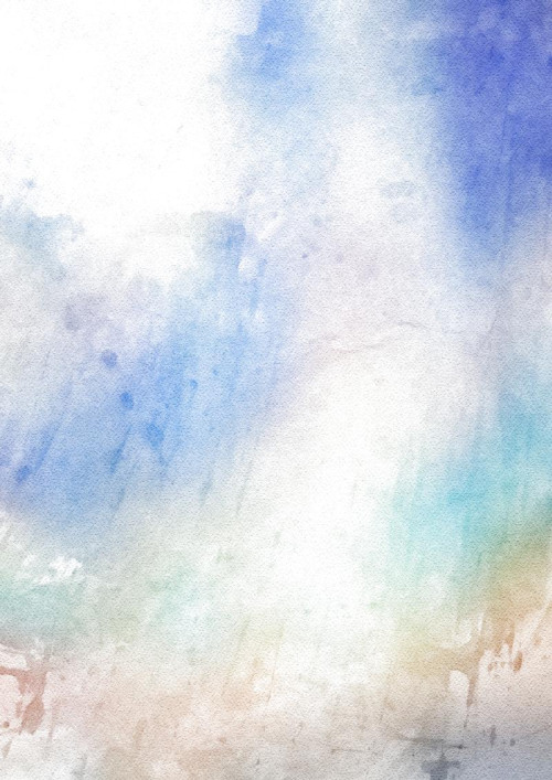 Blue and White Watercolor Texture Background Image
