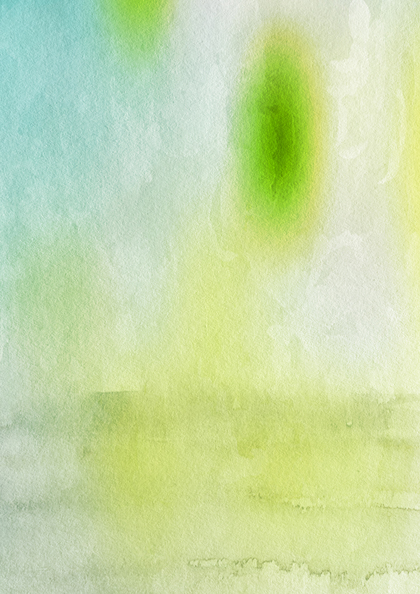 Blue Green and White Grunge Watercolor Texture Image