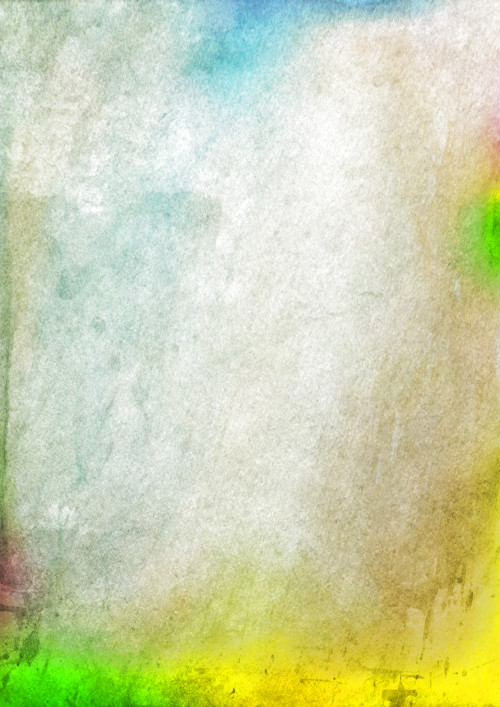 Blue Yellow and White Watercolour Background
