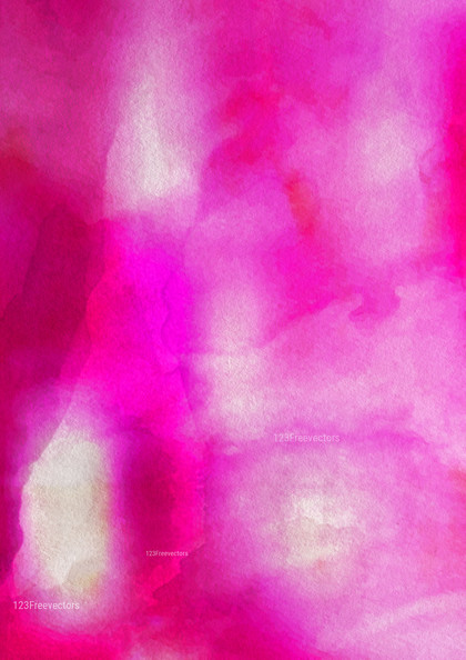 Fuchsia Grunge Watercolour Texture Image